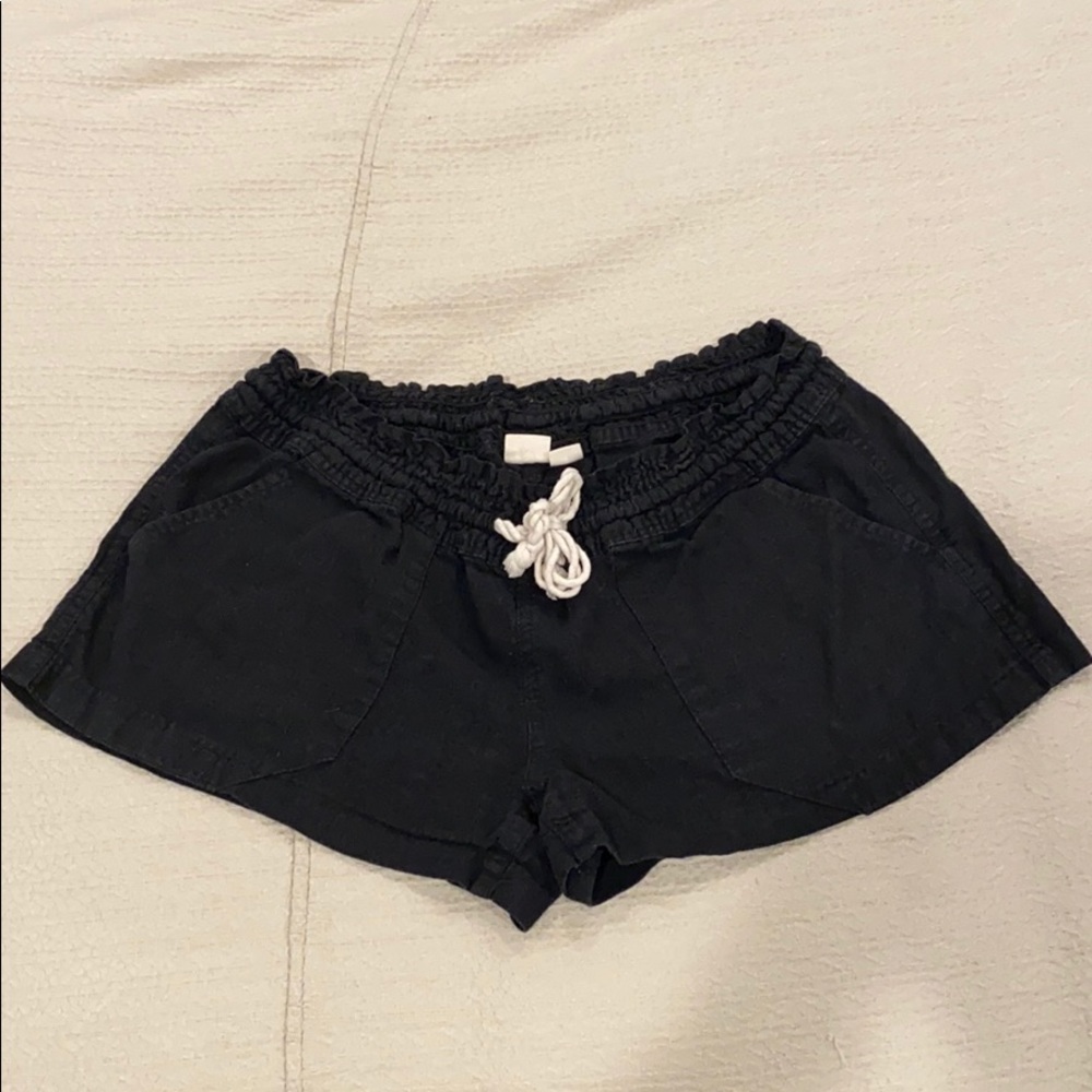 Black Roxy shorts